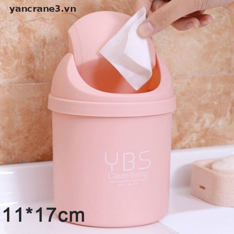 Thùng rác cỡ nhỏ để bàn 3.vn Để Bàn Tiện Dụng