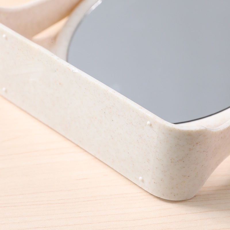 Xiaomi YouPin Gương trang điểm để bàn, gương soi di động dòng thấp 2 mặt xoay 360 độ