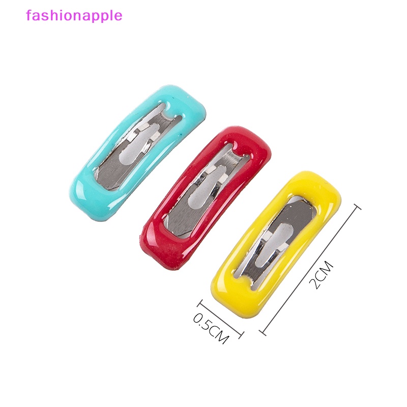 Set 10 Kẹp Tóc Mini 2cm Cho Búp Bê 1 / 6 1 / 12 OB11