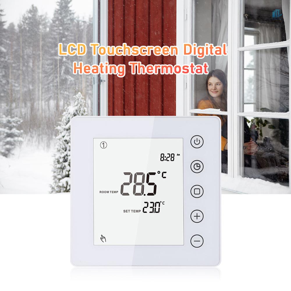 Bộ Điều Khiển Nhiệt Độ Thông Minh Màn Hình LCD 3A s2mwvn Tiết Kiệm Năng Lượng Chống Đóng Băng Cho Nhà Ở / Văn Phòng / Trường Học