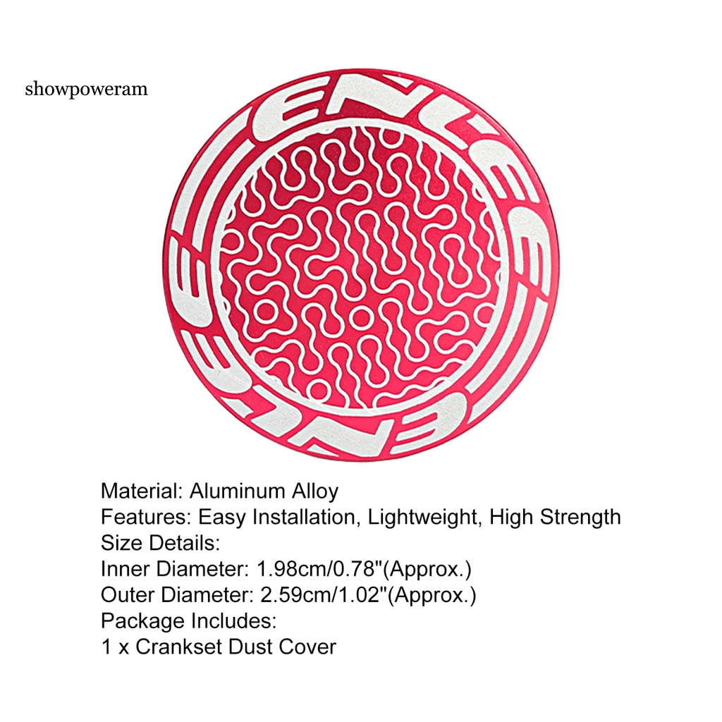 Vỏ Bọc Trục Khuỷu Tay Quay Xe Đạp Leo Núi Bằng Hợp Kim Nhôm Chống Bụi / Mài Mòn