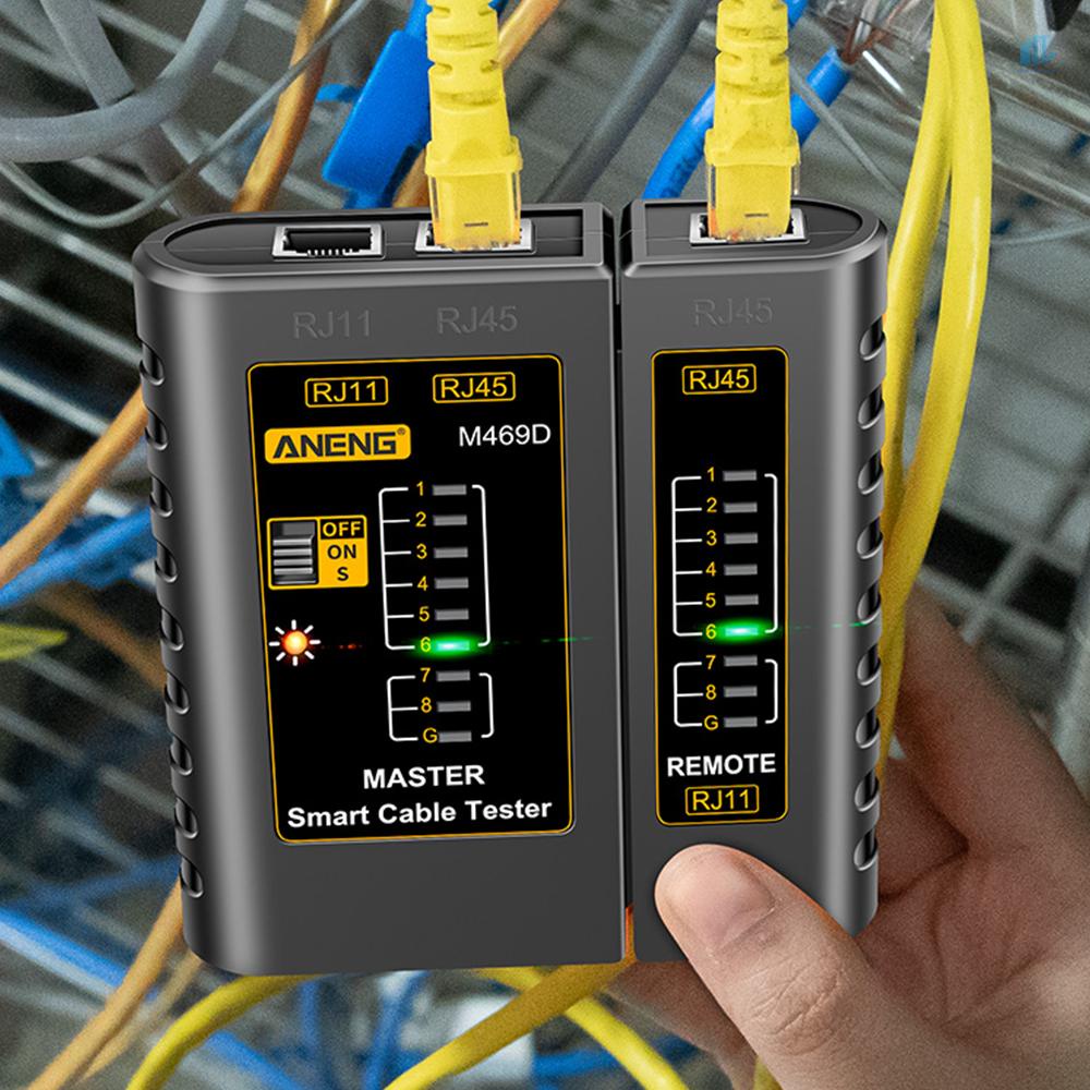 ANENG Thiết Bị Kiểm Tra Mạng M369 M11 Rj55 M2Mwvn Chuyên Dụng Chất Lượng Cao