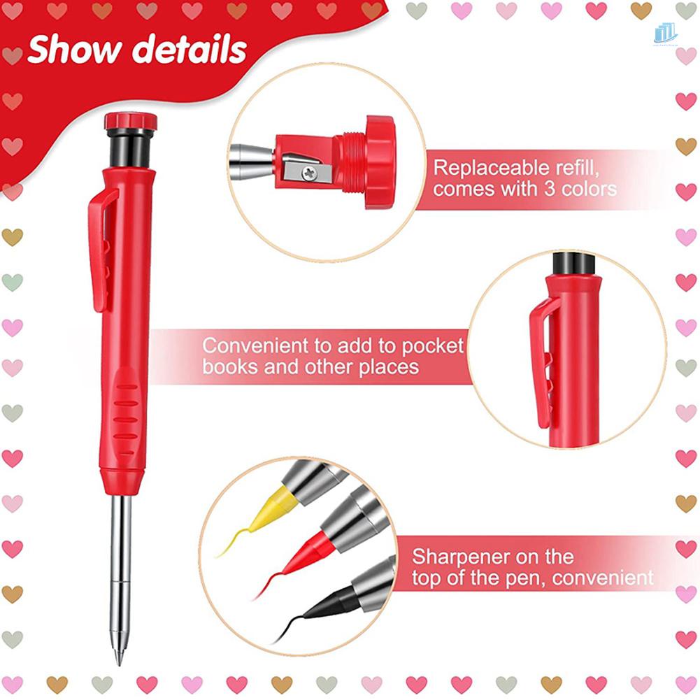 Bút Chì Cơ Khí Có Đồ Chuốt Dùng Trang Trí Xây Dựng / Làm Mộc Scriberinone