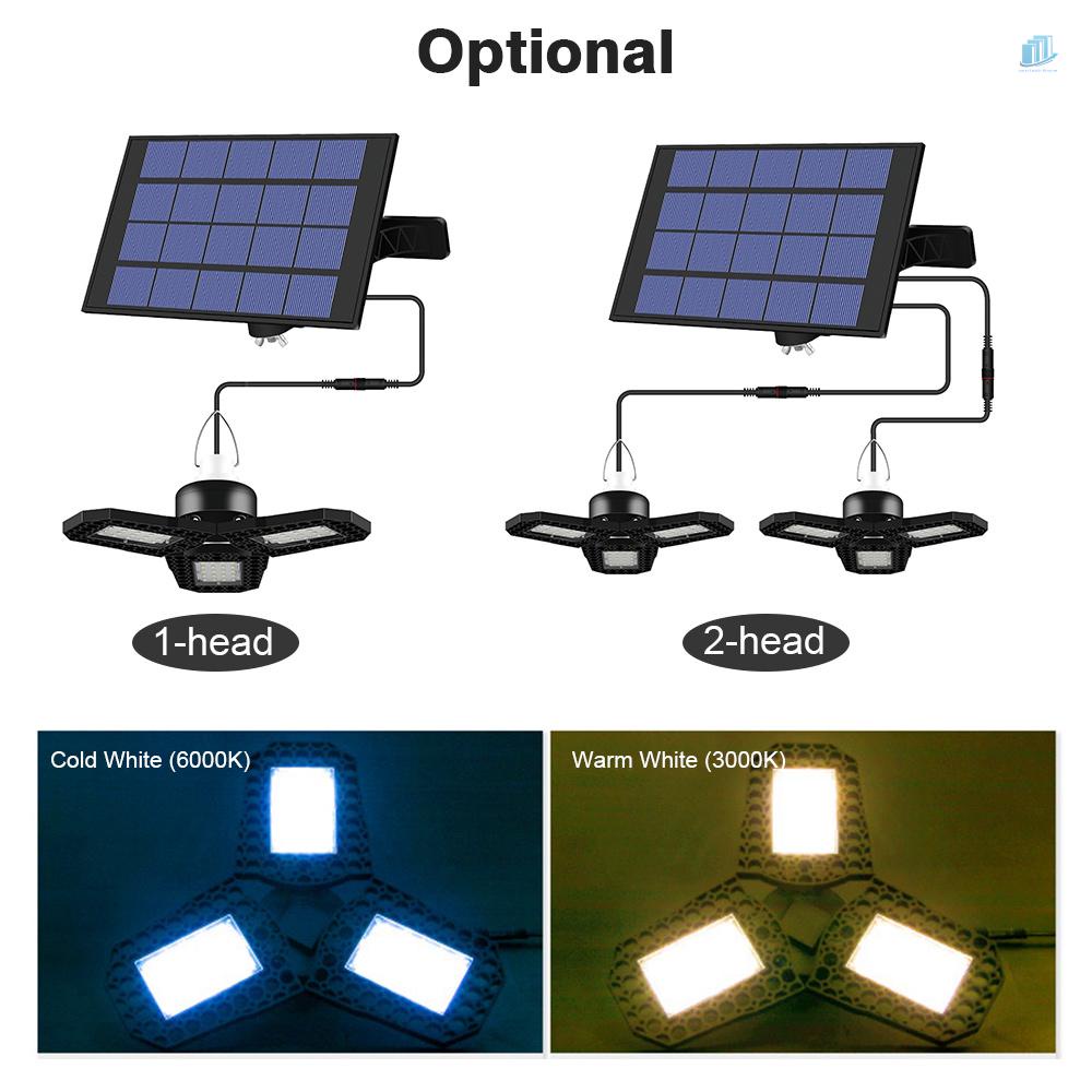 Đèn LED 60 Bóng IP65 Sử Dụng Năng Lượng Mặt Trời Chuyên Dụng Cho Gara Để Xe Hơi (2Mwvn) 60 LED