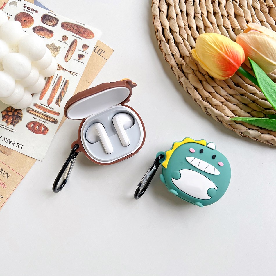 Vỏ Bảo Vệ Hộp Sạc Tai Nghe Bluetooth Không Dây redmi buds 4 lite Bằng Silicon Họa Tiết Hoạt Hình Chú Chó /