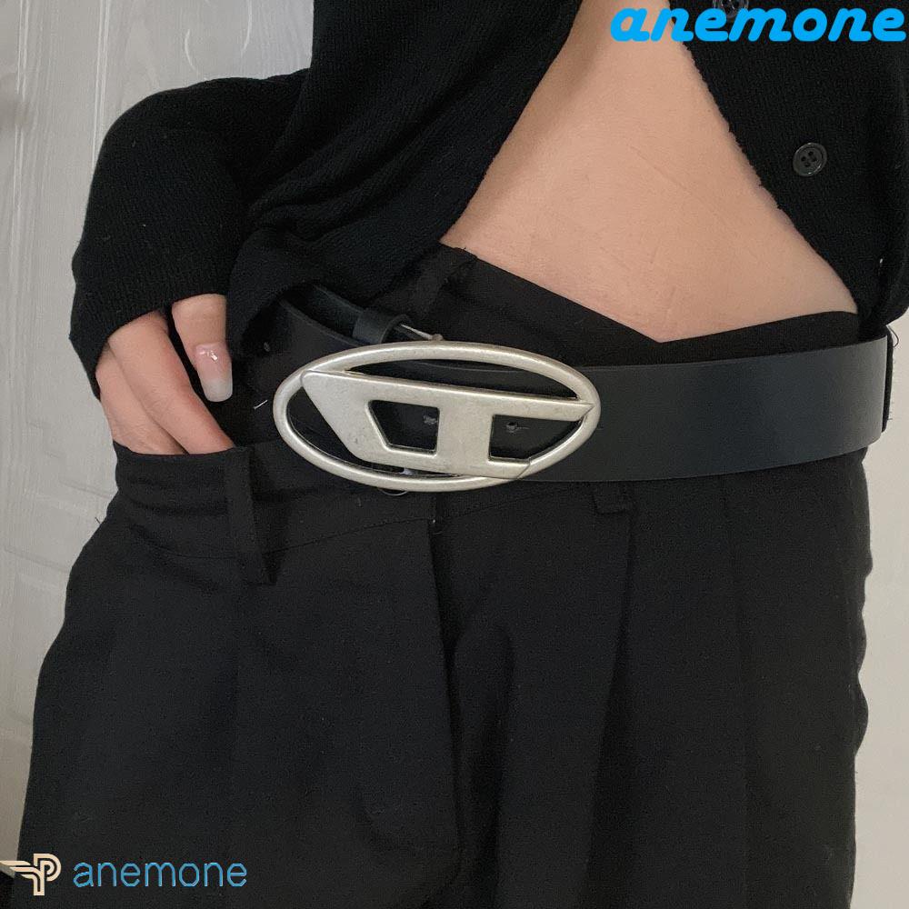 Thắt Lưng Khóa Kim Loại Hình Bán Nguyệt Phong Cách Punk Thời Trang Cho Nam Và Nữ