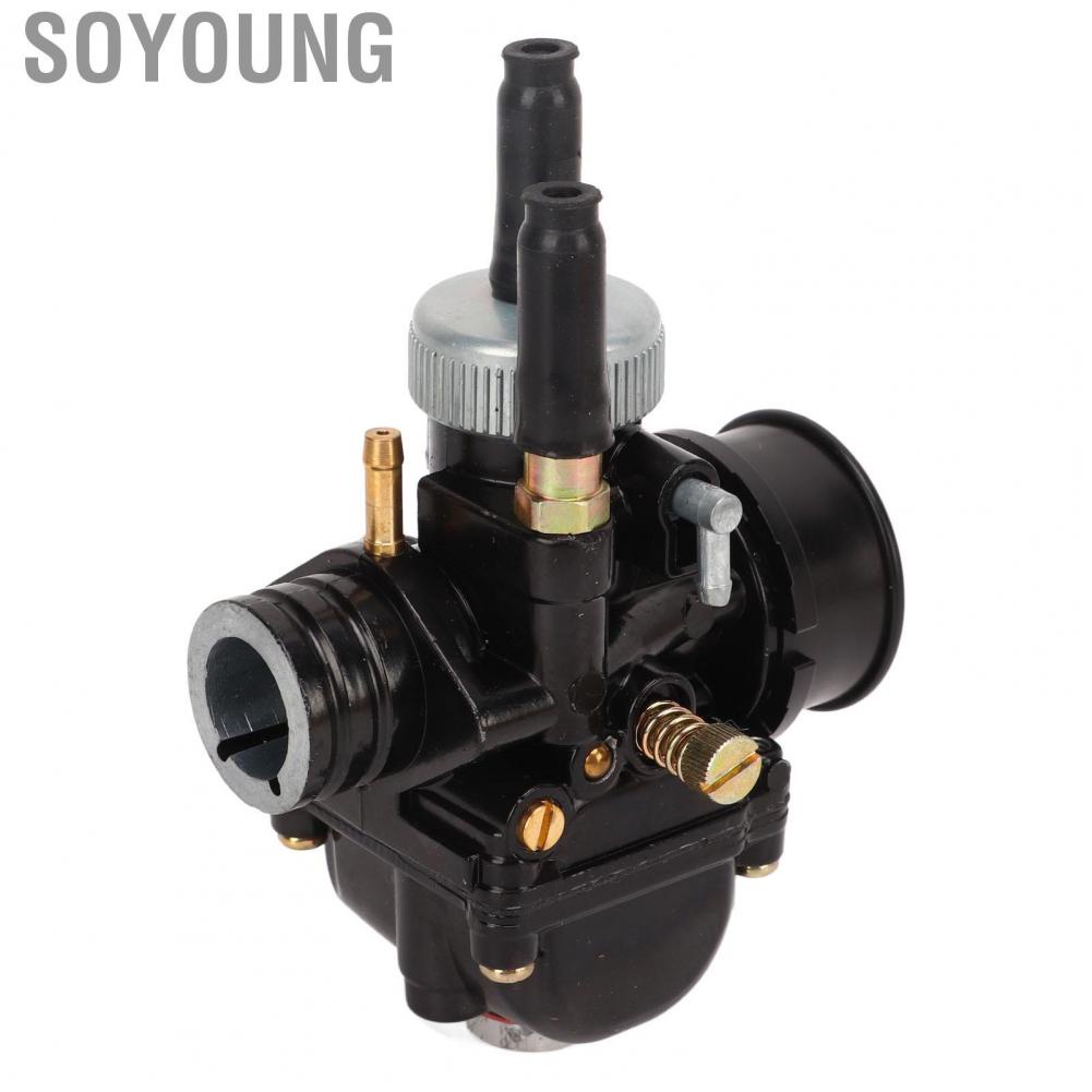 Soyoung Carburetor Replacement  Motorcycle Carburetor Reliable Professional Metal 17mm  for Motorbike