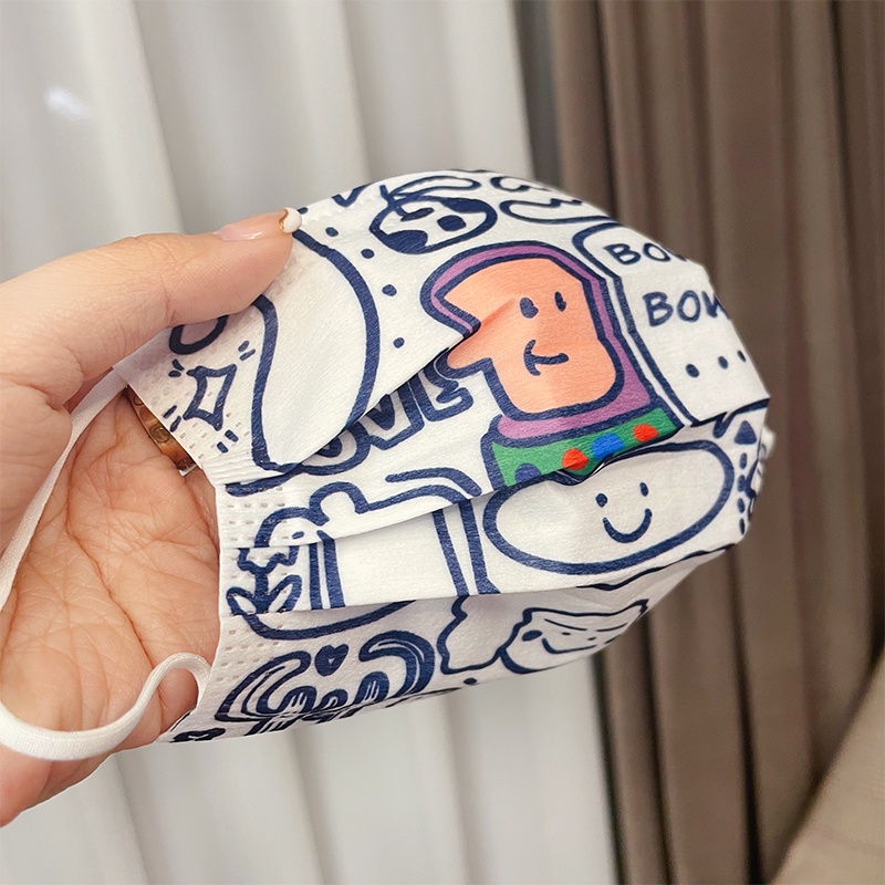 Khẩu Trang Chống Nắng Ba Lớp Phong Cách Buzz Lightyear Niche Độc Đáo Thời Trang Bảo Vệ Riêng Biệt Cho Bé Trai