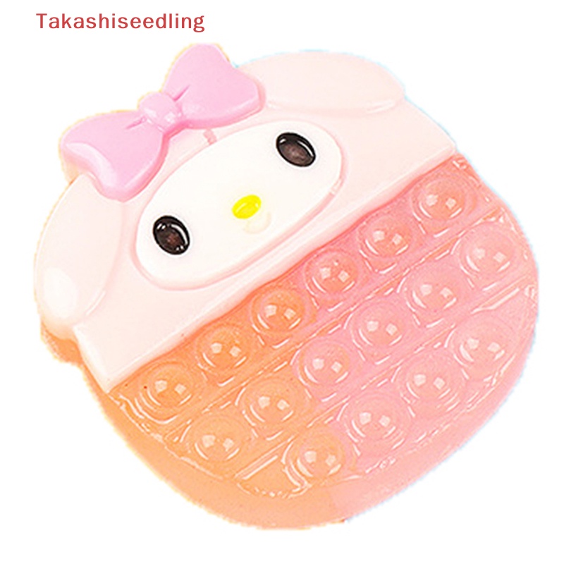 (Takashiseedling) Miếng Dán Trang Trí Tủ Lạnh Mô Phỏng Thủ Công Màu Dạ Quang Hình Chú Chó Hoạt Hình Kuromi