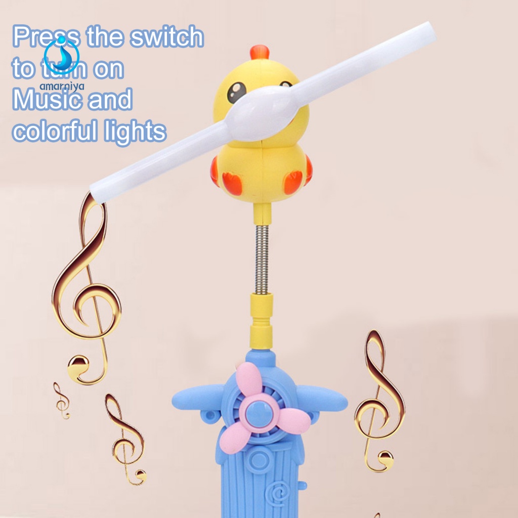 Gậy Phép Thuật Hình Vịt Vàng Có Đèn LED Dễ Thương Cho Bé