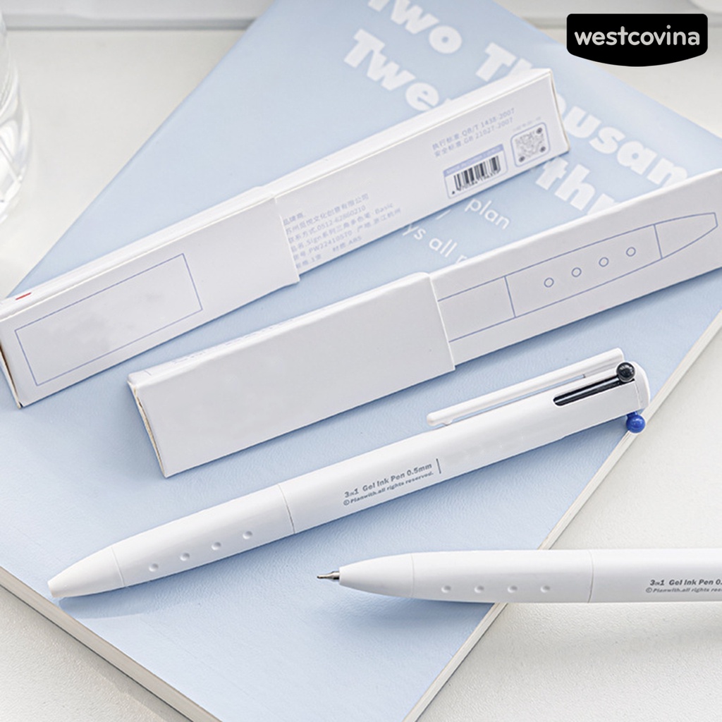 [COD]♪Bút Mực Gel Ngòi 0.5mm Màu Sắc Tươi Sáng Có Thể Tháo Rời