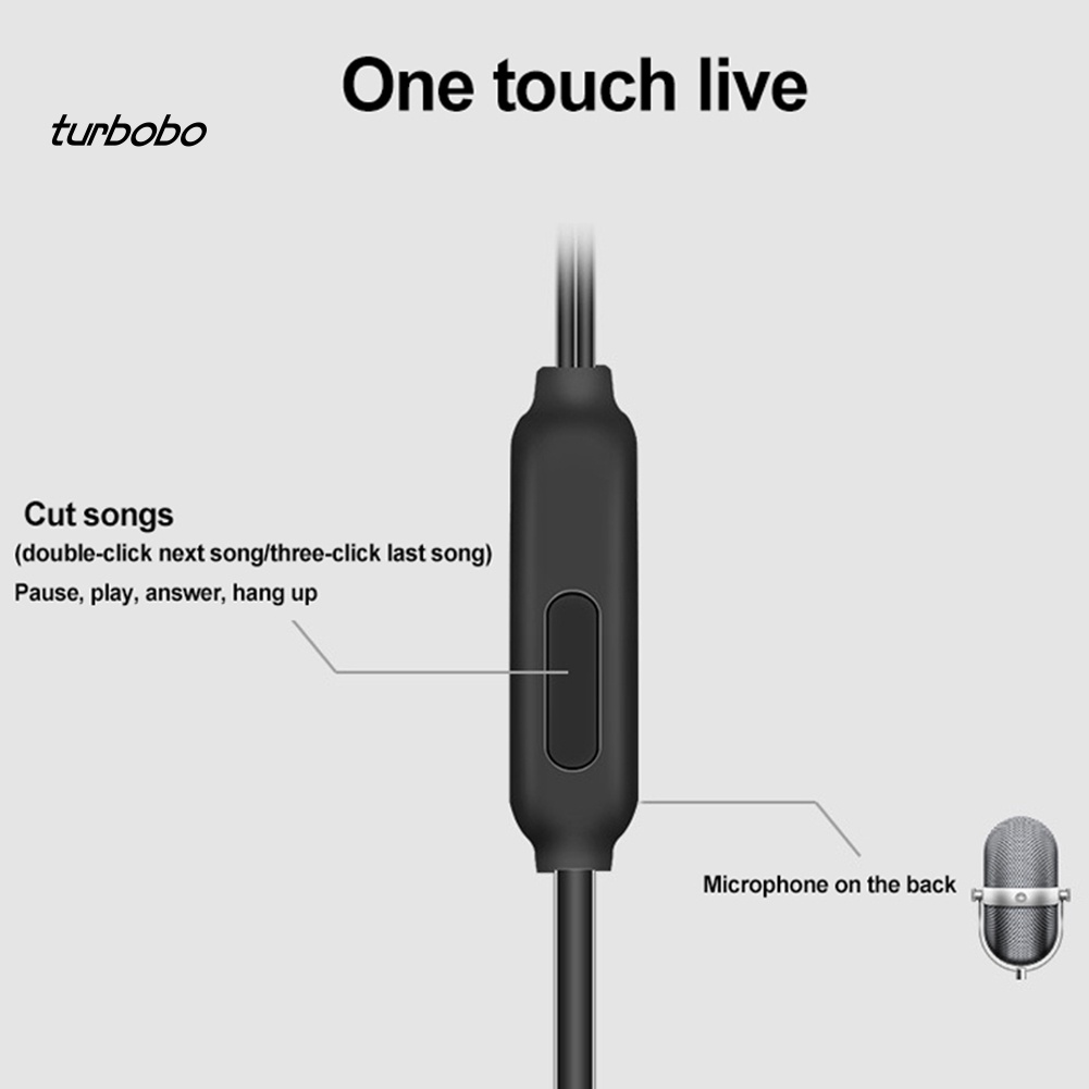 Tai Nghe Nhét Tai Jack 3.5mm Bass Trầm Có Micro Thiết Kế Thể Thao Thời Trang