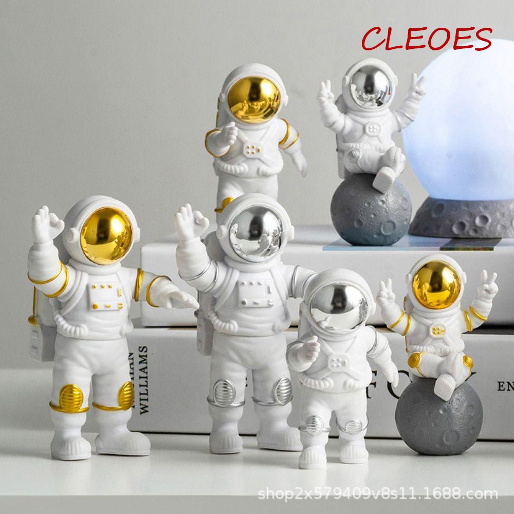 Mô Hình Điêu Khắc Phi Hành Gia Bằng PVC Không Dễ Phai Màu Vui Nhộn Trang Trí Nội Thất