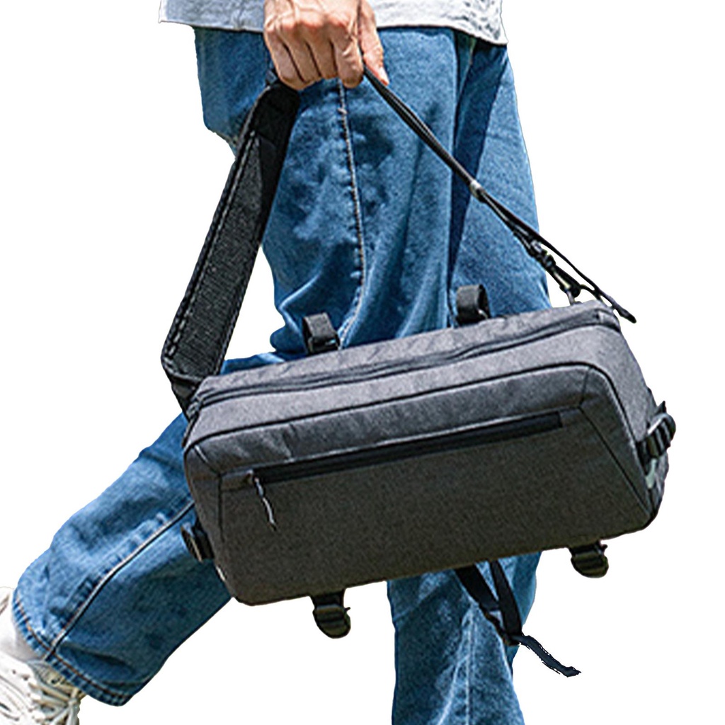 Túi Đeo Chéo Sức Chứa Lớn Thiết Kế Phản Quang Gắn Khung Xe Đạp MTB