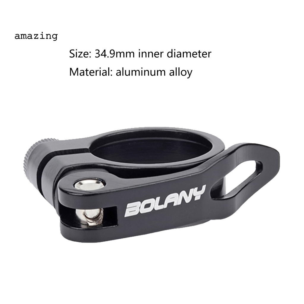 Kẹp Cố Định Yên Xe Đạp Bằng Hợp Kim Nhôm Tháo Lắp Nhanh Tiện Lợi