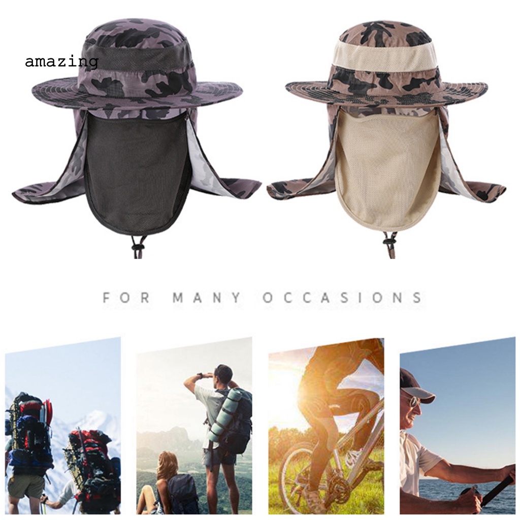 Mũ Ngư Dân Vành Kép Che Nắng Trọng Lượng Nhẹ Thoải Mái Cho Hoạt Động Thể Thao Ngoài Trời Mùa Hè