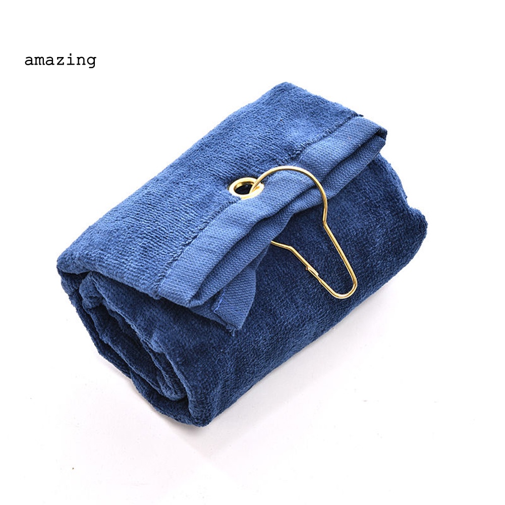 Khăn Cotton Thấm Hút Nước Kèm Kẹp Kích Thước 40x60cm Chuyên Dụng Cho Gậy Đánh Golf