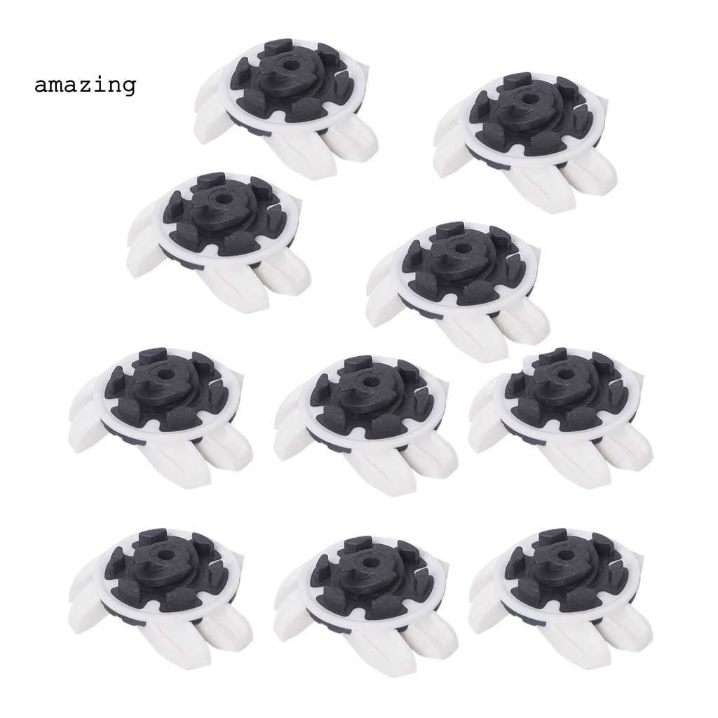 Bộ 10 Đinh Gắn Đế Giày Đánh Golf Mềm Mại Độ Cứng Cao