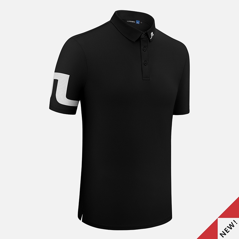 J LINDEBERG Tit golf shorts Sleeves Men's JL Golf Apprael Men's Quick Dry Golf T-Shirts#2301