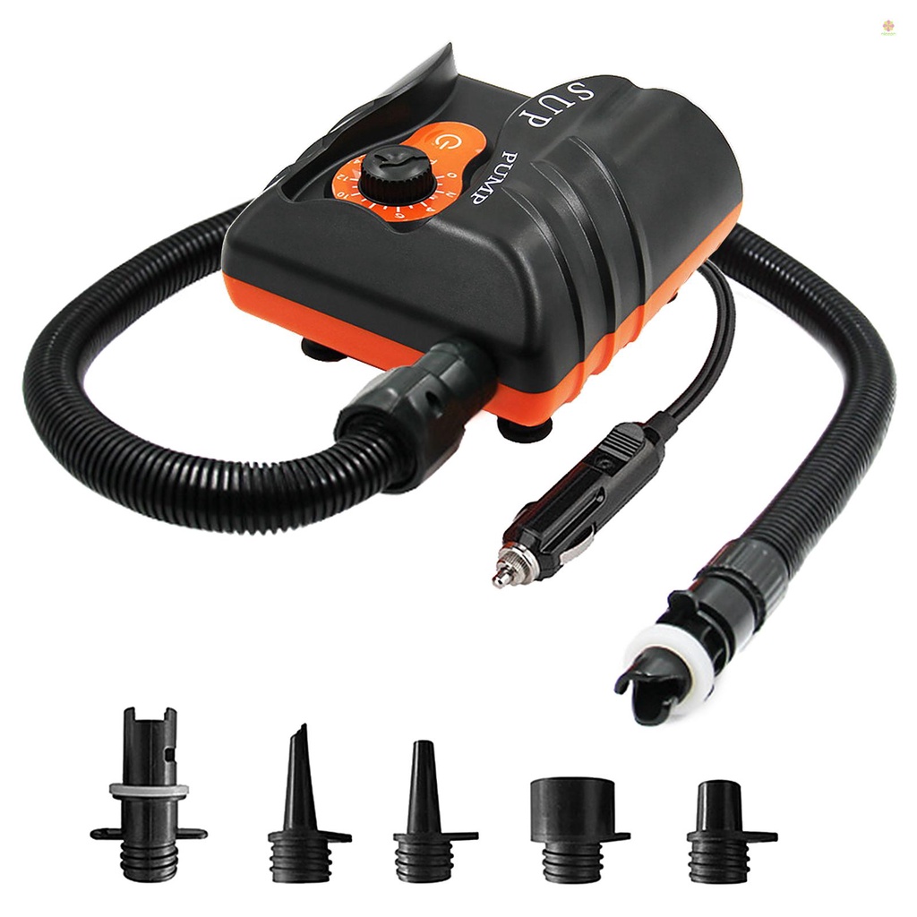 Máy Bơm Khí Điện 16PSI 16PSI Với 6 Vòi Phun Cho Thuyền Bơm Hơi SUP Và Thuyền