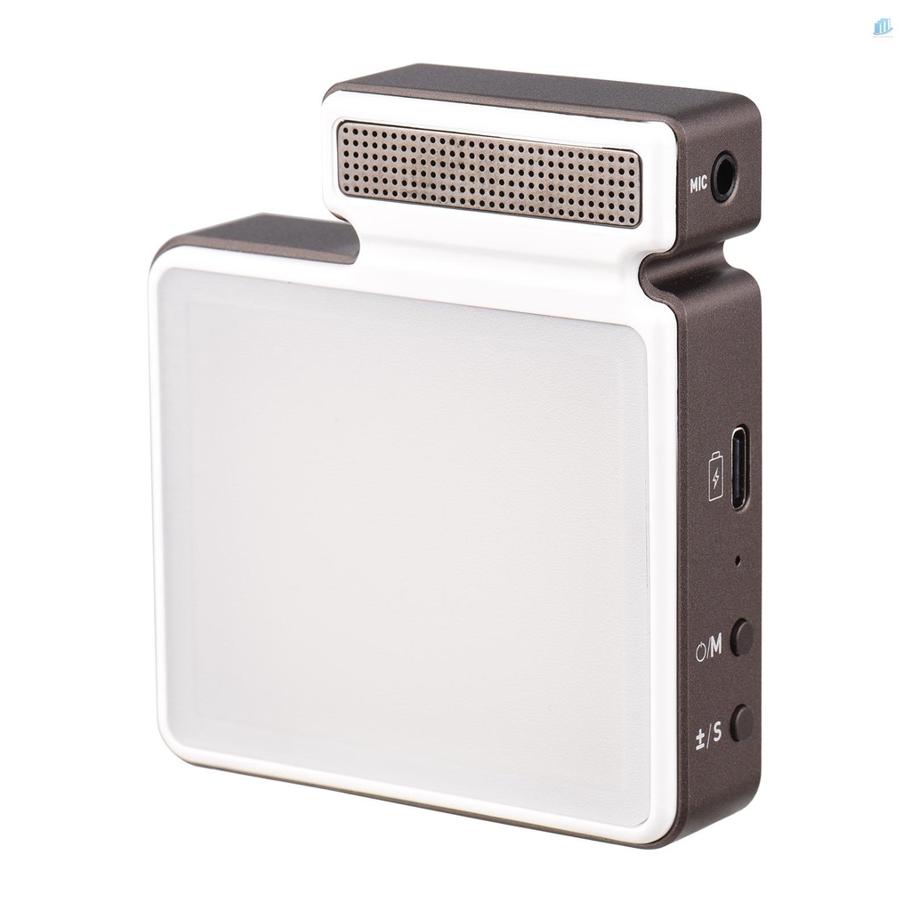 Micro Điện Thoại Thông Minhwatchinone 2 Trong 1 Có Đèn LED Và Cáp Âm Thanh 3200K-5600K Với Lỗ Cắm 1 / 4 3.5mm TRS to TRRS Cho Sma