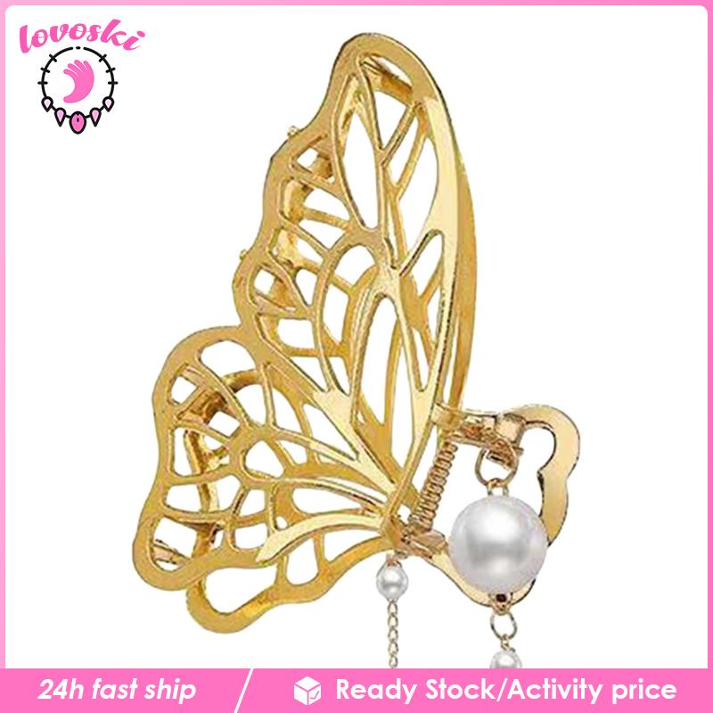 Kẹp Tóc Tua Rua Dài Mỏng Phong Cách Retro Cho Nữ