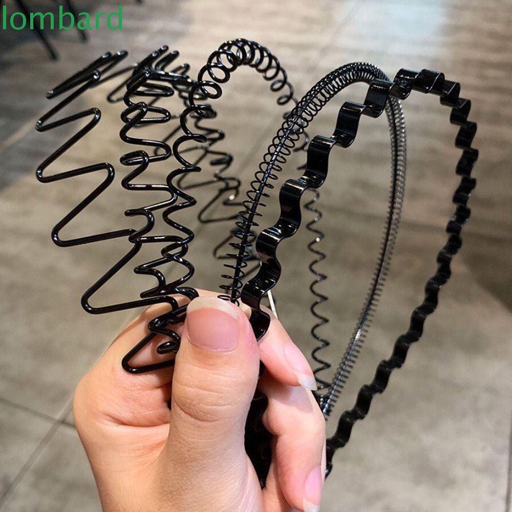 Băng Đô Kim Loại Dạng Xoắn Ốc Phong Cách Hàn Quốc