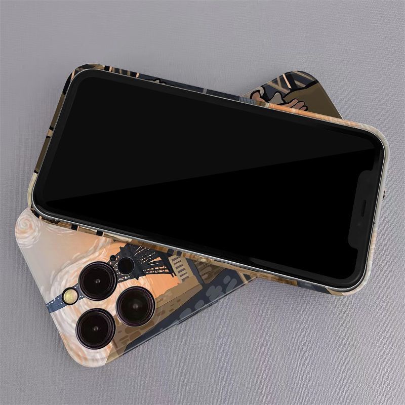 Ốp Điện Thoại Cứng Họa Tiết Tranh Van Gogh Độc Đáo Thời Trang Cho iphone11 13 7XR 12 max 14pro