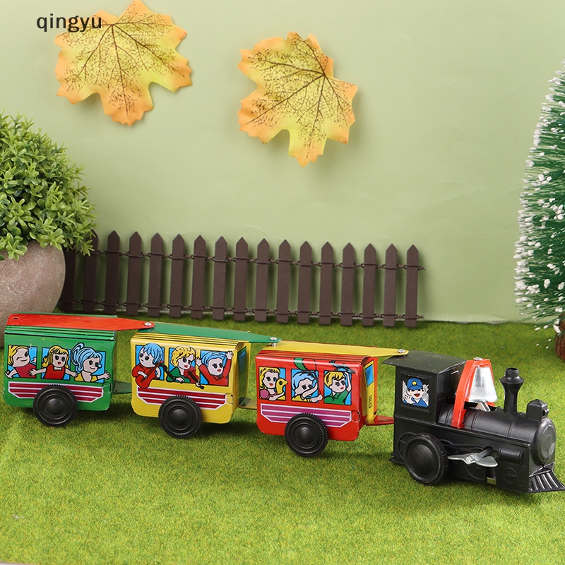 Đồ Chơi Robot Xe Lửa Bằng Kim Loại Thiếc Cổ Điển