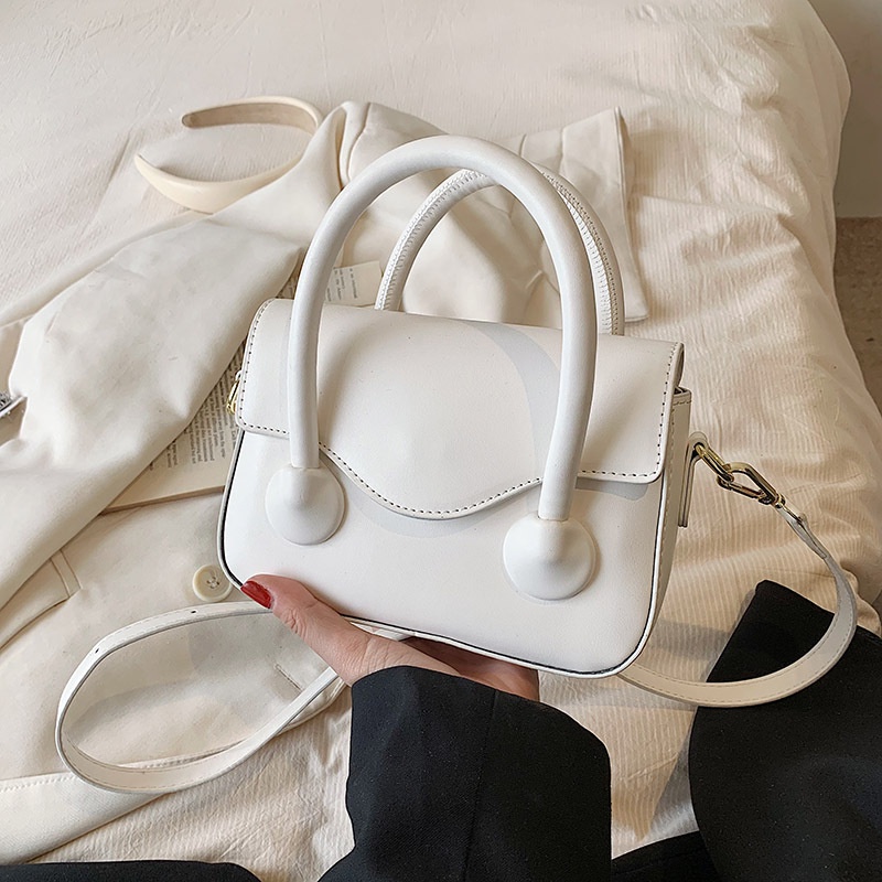 Túi Đeo Chéo Hình Vuông Nhỏ Màu Kẹo Phong Cách Năm Mới