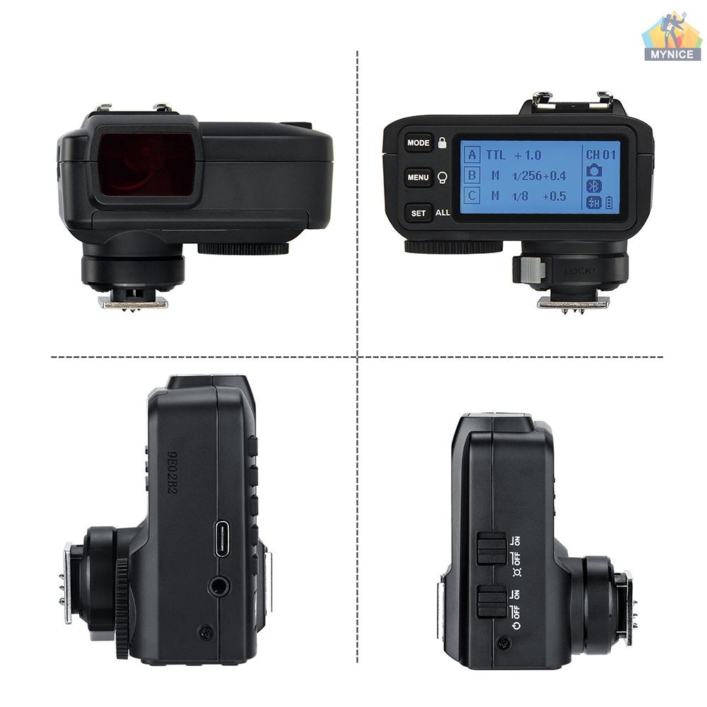 Bộ Kích Hoạt Đèn Flash Không Dây 1 / 8000s HSS 2.4G Cho Máy Ảnh Godox V1 TT685C TT350C V860II-C TT600 AD200 AD200Pro