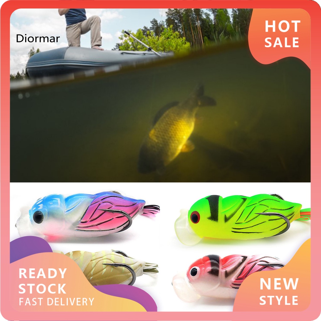 Mồi Câu Cá Nhân Tạo Mềm Mại Nhiều Màu Sắc 12.6g