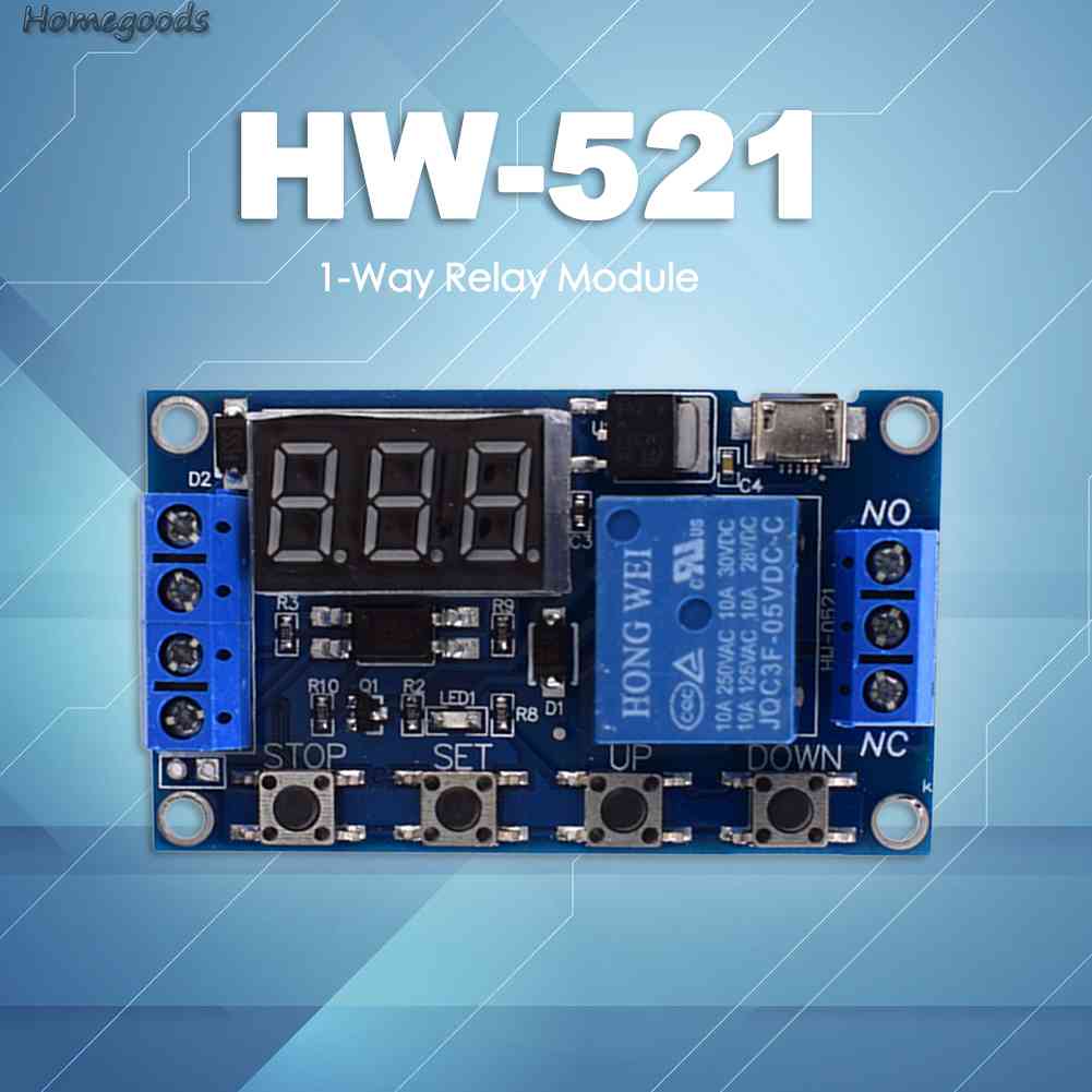 Mô Đun Rơ Le 1 Chiều 2023 Mới Kích Hoạt Tắt Nguồn Hẹn Giờ