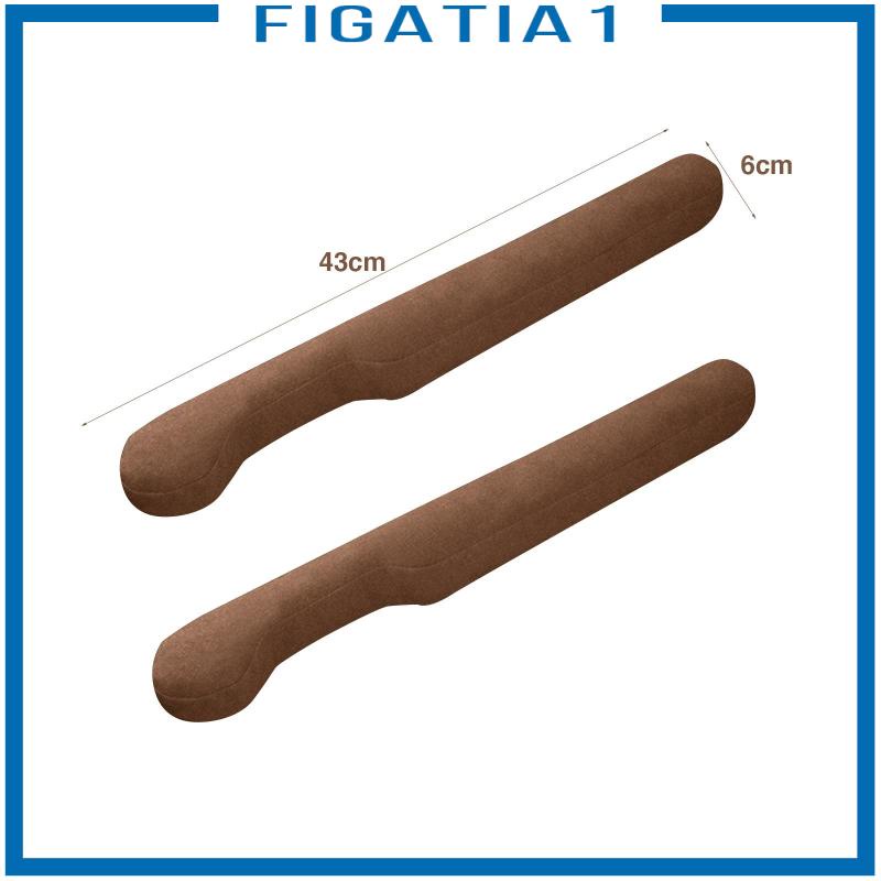 [figatia1] Set 2 Miếng Đệm Tròn Lót Khe Ghế Ngồi Xe Hơi Phích Cắm Crevice