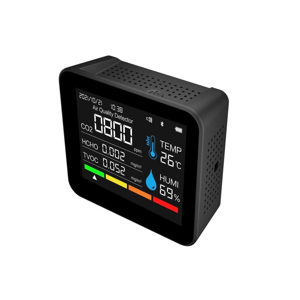 CONOPERY Máy Đo Độ Ẩm Không Khí Carbon Dioxide Thông Minh Chuyên Nghiệp