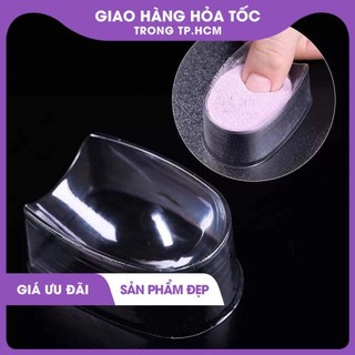 Khay đựng bột nhúng nail combo 2 cái 0856