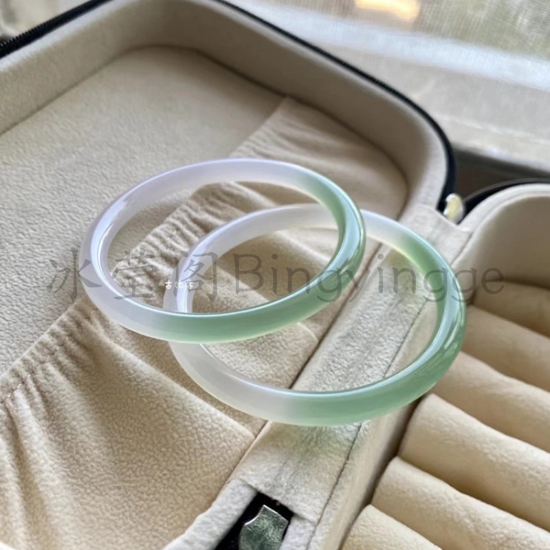 Vòng Tay Hạt Đá Tròn Mỏng 6MM Màu Gradient