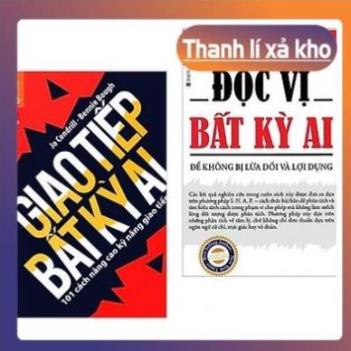 Sale - Combo Nghệ Thuật Giao Tiếp: Giao Tiếp Bất Kỳ Ai + Đọc Vị Bất Kỳ Ai