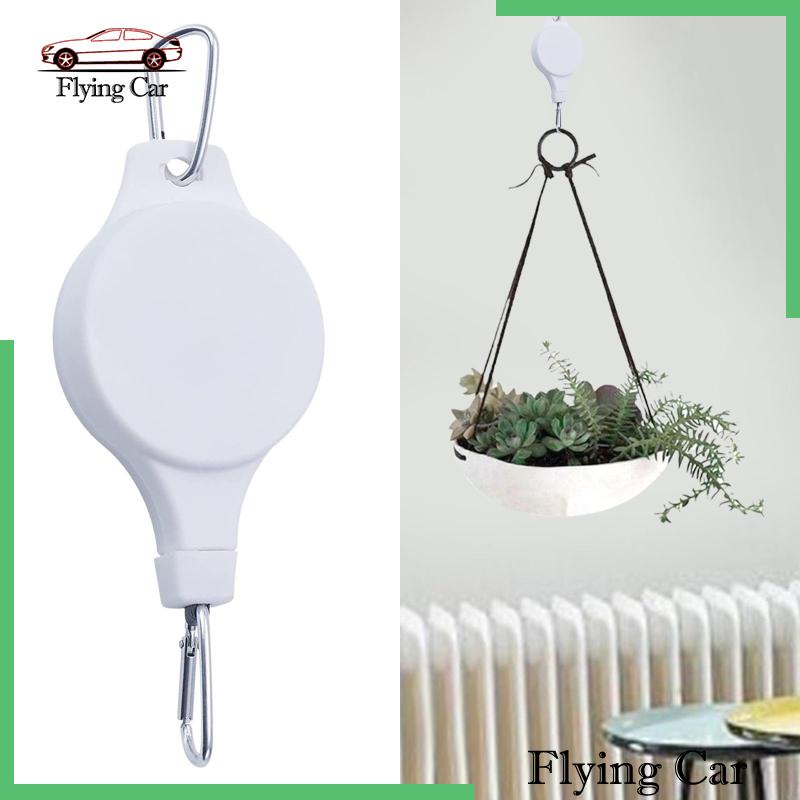 [Lzdjfmy2] Móc Treo Chậu Cây Có Thể Thu Gọn Cho Gara Sân Vườn