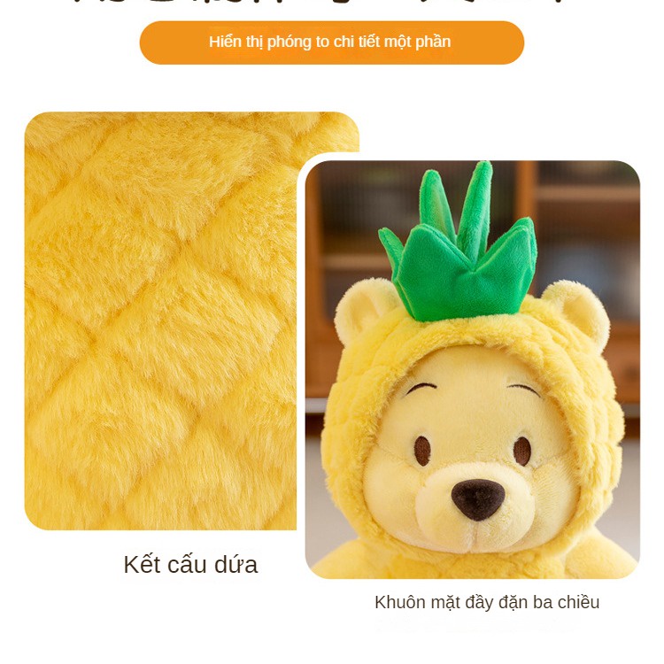 Gấu Pooh Nhồi Bông Thiết Kế Dễ Thương Dành Cho Nữ