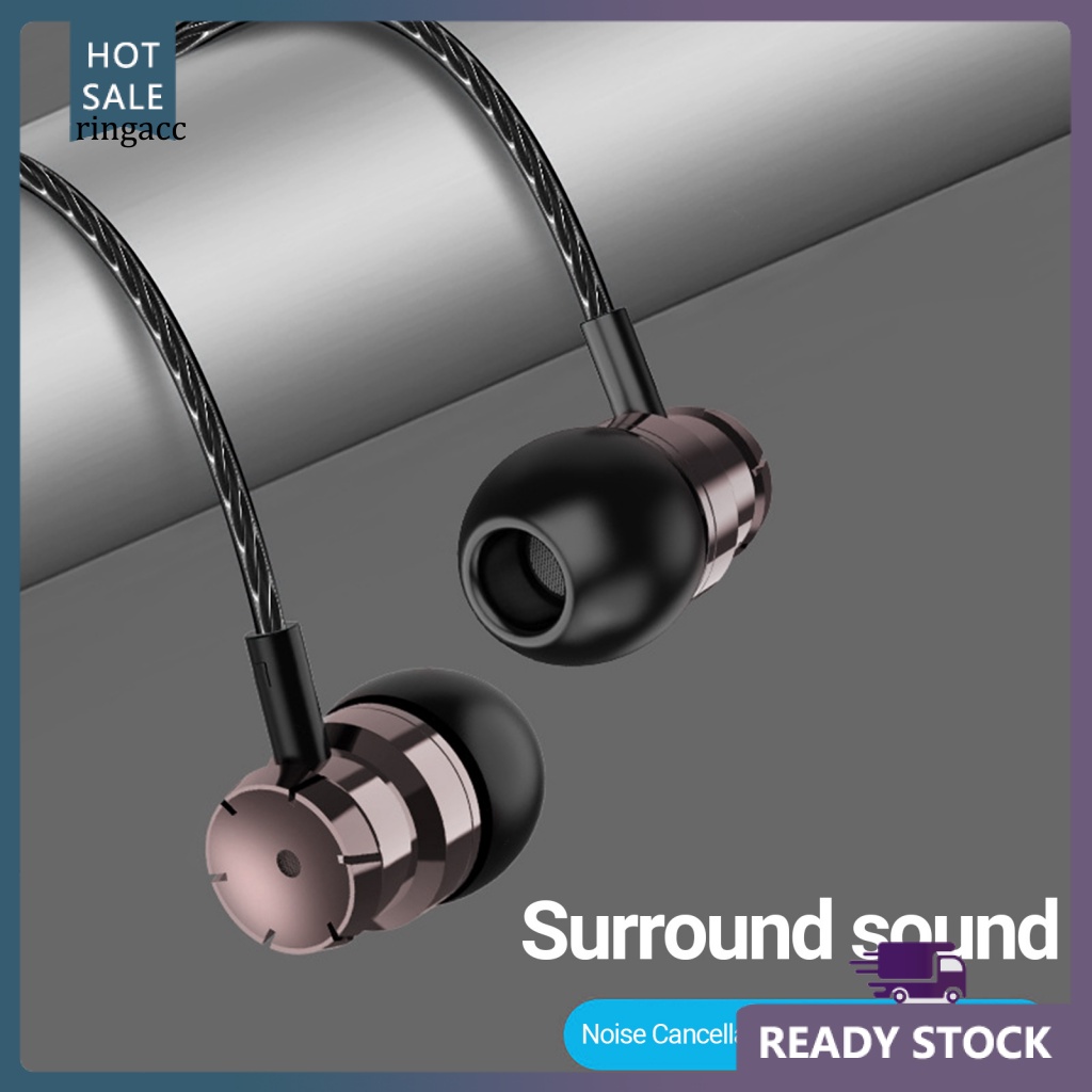 Tai Nghe Nhét Tai Có Dây Giảm Tiếng Ồn Kèm Mic Loại C Cho Điện Thoại Di Động