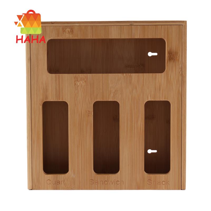 Túi Đựng Đồ Dùng Nhà Bếp Bằng Tre Có 1 Hộp 4 Ngăn