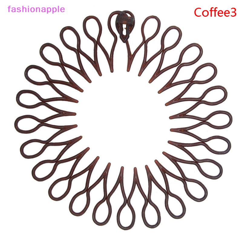 Băng Đô Cài Tóc Bằng Nhựa Đính Đá Có Răng Lược Linh Hoạt