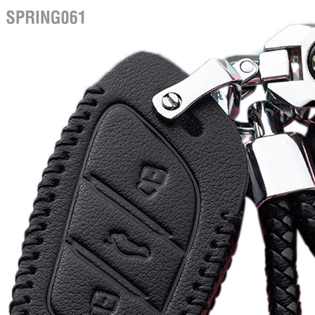 Spring061 Vỏ Chìa Khóa Ô Tô Móc Sáng Bóng Kết Cấu Trong Suốt Tinh Tế Bảo Vệ Dành Cho Nữ