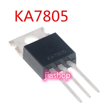 KA7805 TO-220 10 chiếc Bóng bán dẫn điều chỉnh điện áp ba đầu 5V 7805 trên jiashop pxa4