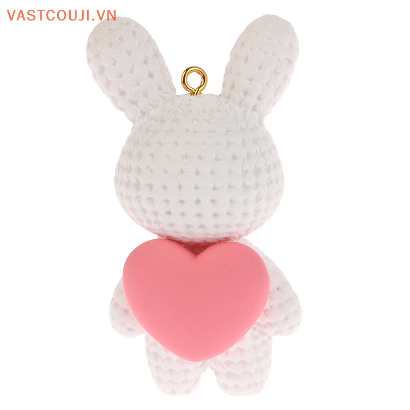 1 Móc Khóa Thỏ VASTJI Hoạt Hình Xinh Xắn