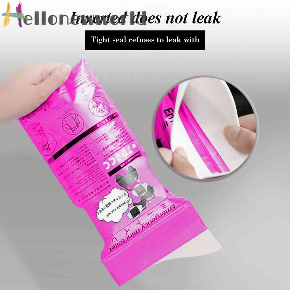 Túi Đi Tiểu Mini 700ml Di Động Dùng Một Lần Đa Ứng Dụng Cho Hoạt