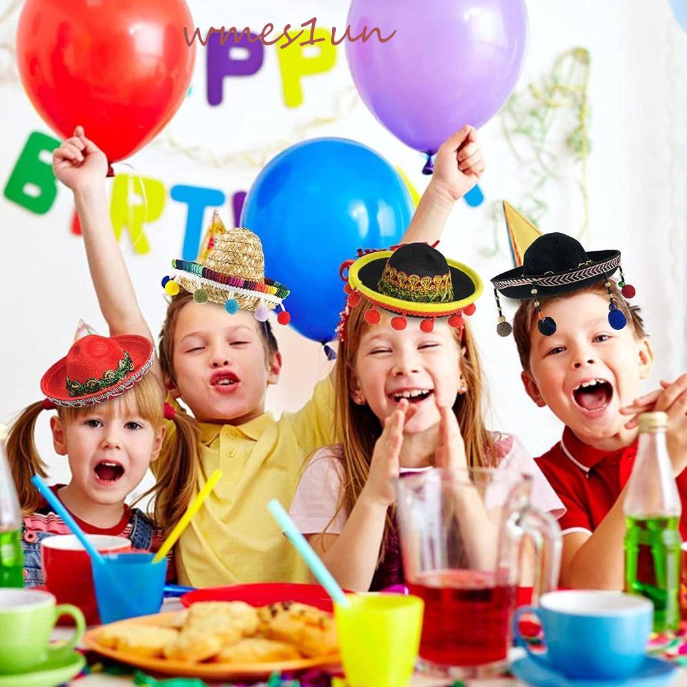 Băng Đô Cài Tóc Chống Trượt Hình Nón Mexico 15H