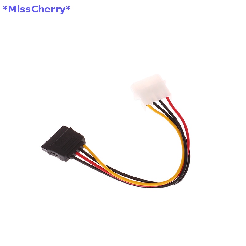 Dây Cáp Nối Dài Chuyển Đổi Nguồn Điện 4 Pin Sang 15 Pin SATA Tiện Dụng Mới