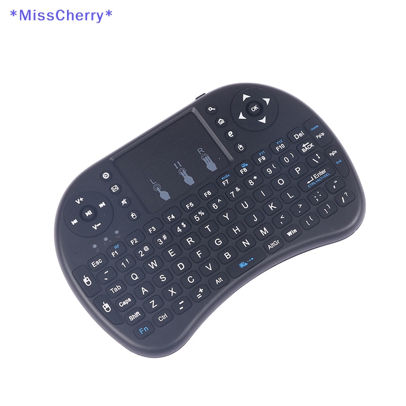 Bàn Phím Không Dây Mini 2.4G Hình Chuột Máy Tính Tiếng Anh Nga Mới